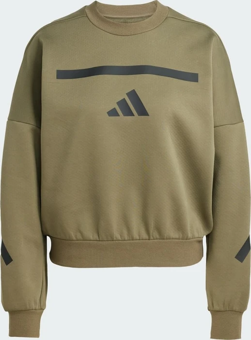 adidas Z.N.E. Sweatshirt olive strata (Damen)