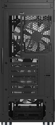 Montech X3 Mesh, schwarz, Glasfenster