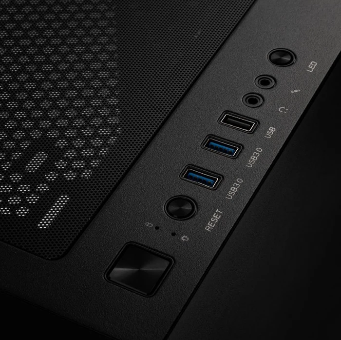 Zalman Z3 Iceberg_Black, schwarz, Glasfenster