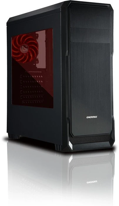Enermax Ostrog Lite schwarz, Acrylfenster