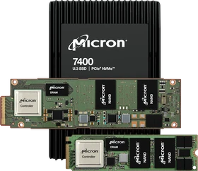Micron 7400 PRO - 1DWPD Read Intensive 3.84TB, 512B, M.2 22110 / M-Key / PCIe 4.0 x4