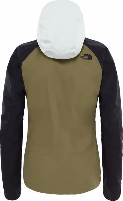 The North Face Stratos Funktionsjacke burnt olive green/tnf black/vaporous grey (Damen)