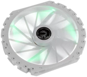 BitFenix Spectre Pro LED weiß/grün, 230mm