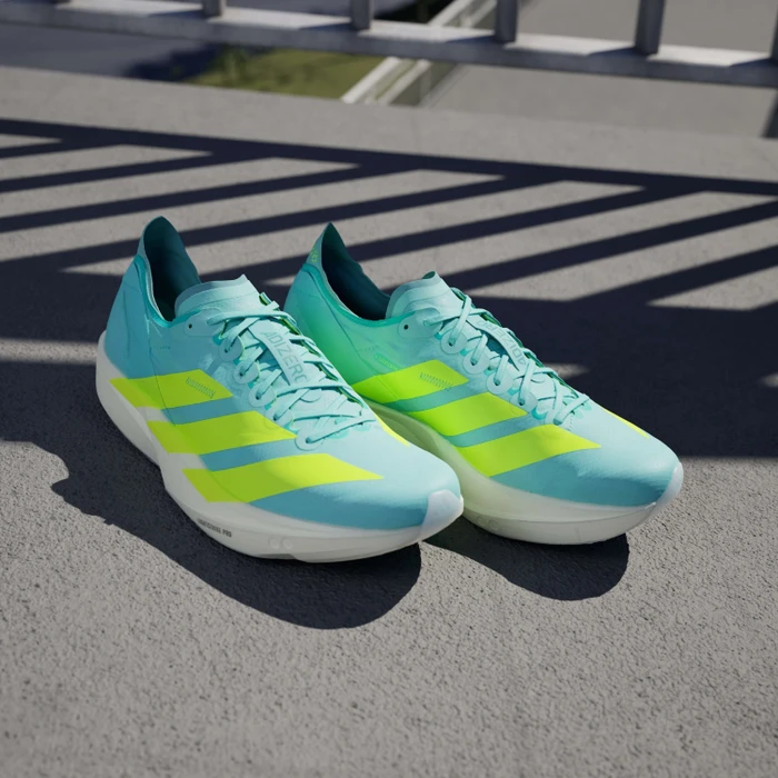 adidas Adizero Takumi Sen 11 flash aqua/zero metalic/mint ton (Herren)