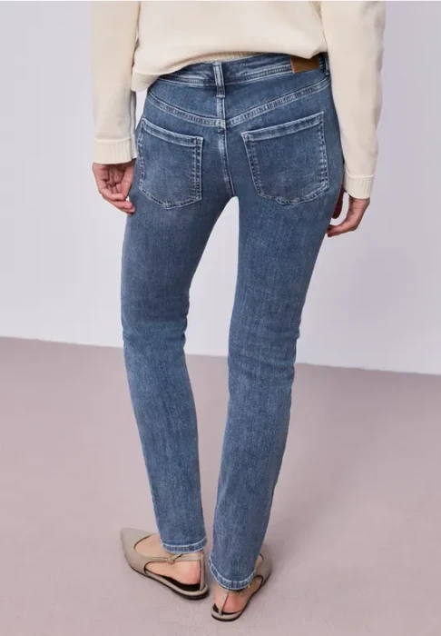Street One Jane Jeans medium blue wash (Damen)