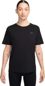 Nike Trail Dri-FIT Laufshirt kurzarm schwarz/weiß (Damen)