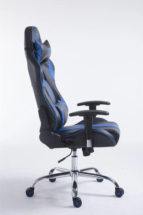 CLP Racing Limit V2 Kunstleder Gamingstuhl, schwarz/blau