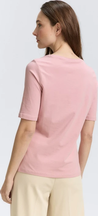 Tom Tailor Print T-Shirt kurzarm morning pink (Damen)