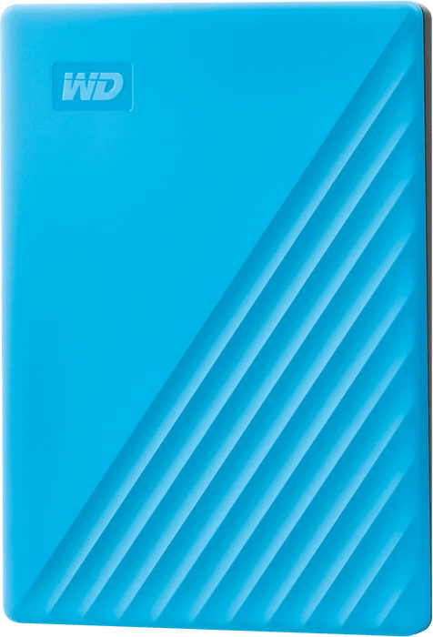 Western Digital WD My Passport Portable Storage, blau, 1TB, USB 3.0 Micro-B
