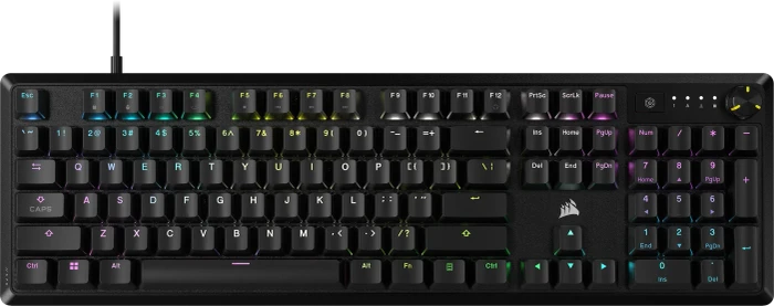 Corsair Gaming K70 CORE, schwarz, MLX RED, USB, US
