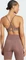 adidas Aeroreact Training 3-Streifen Sport-BH earth strata (Damen) Vorschaubild