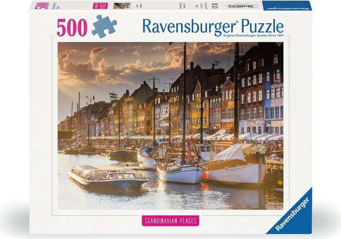 Ravensburger Puzzle Sonnenuntergang in Kopenhagen