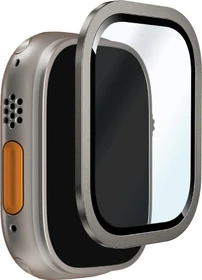 Puro Tempered Glass with Titanium Frame with Applicator für Apple Watch 49mm