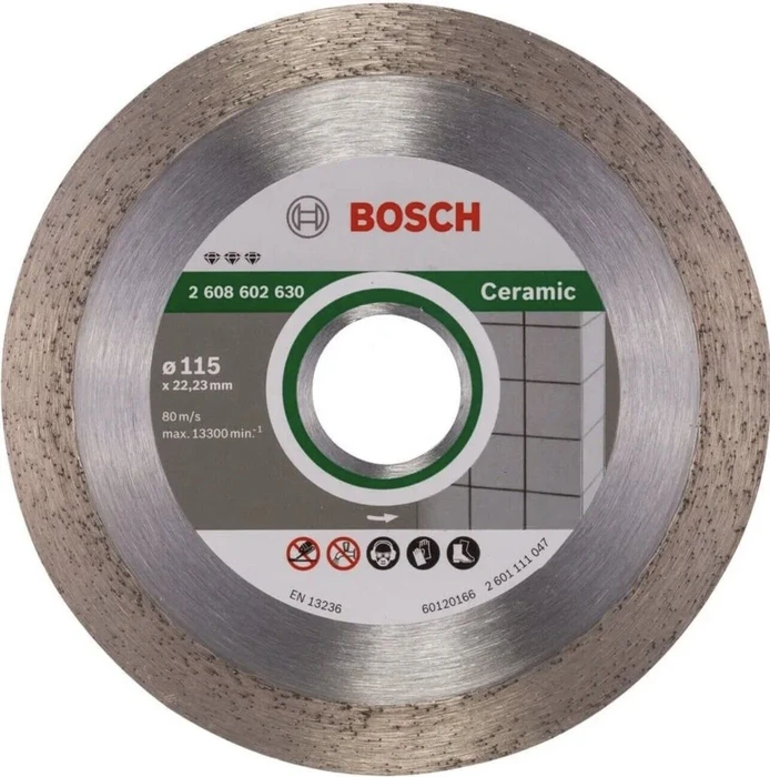 Bosch Professional Best for Ceramic Diamanttrennscheibe, 115x1.8x22.23mm, 1 Stück