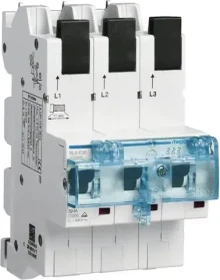 Hager SLS-Schalter 3 polig E-Charakteristik 32A für Sammelschiene QuickConnect