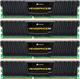 Corsair Vengeance LP schwarz UDIMM 32GB Kit, DDR3-1600, CL9-10-9-27
