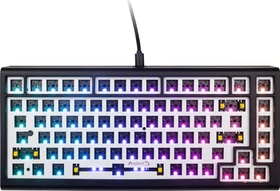 Ducky Tinker 75 Barebone Gaming-Tastatur, schwarz/weiß, ANSI