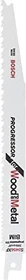 Bosch Professional S3456XF Progressor for Wood and Metal Säbelsägeblatt, 200x1.25mm, 2 Stück