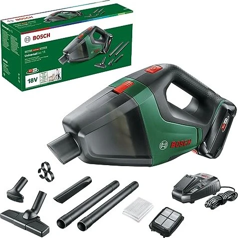 Bosch DIY UniversalVac 18 Akku-Trockensauger inkl. Akku 2.5Ah