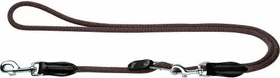Hunter Freestyle Vario-Leine für Hunde, robust, wetterfest, 1.0x200cm, braun
