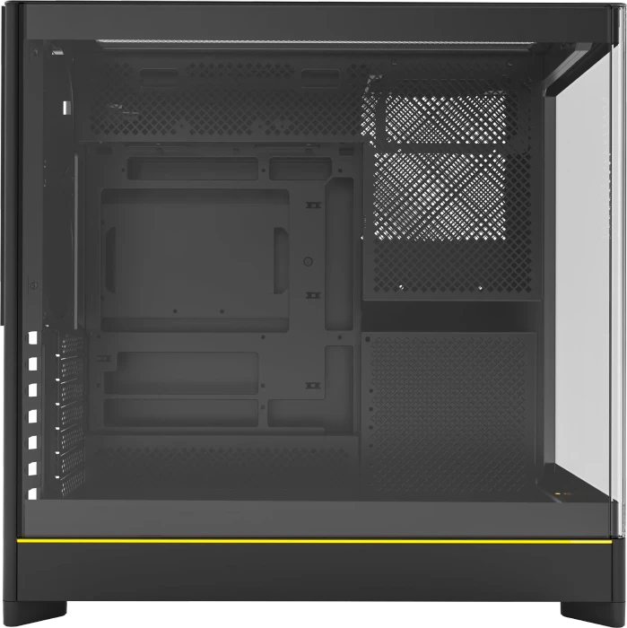 Montech HS02 Black, Glasfenster