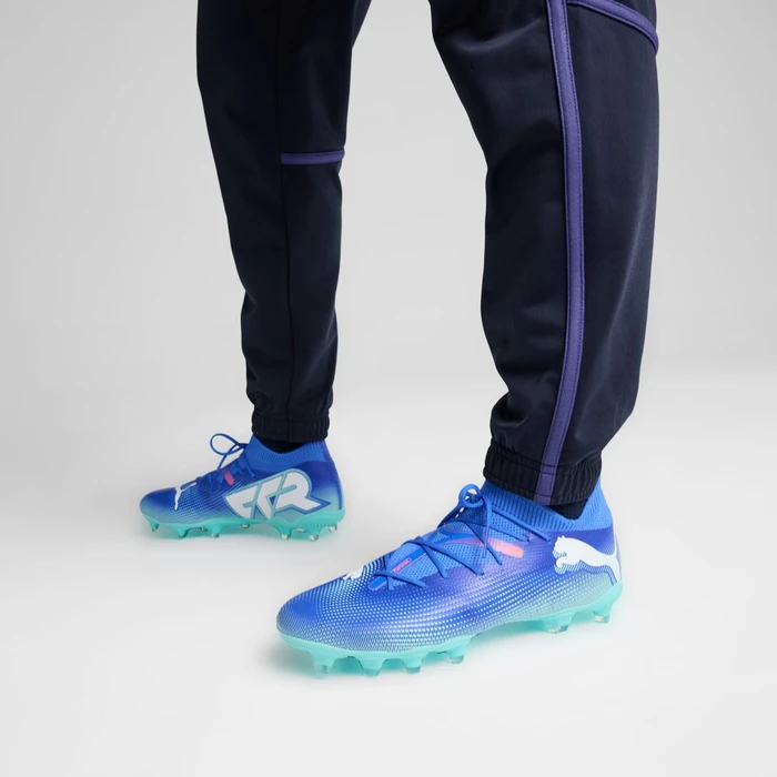 Puma Future 7 Match FG/AG bluemazing/puma white/electric peppermint (Damen)