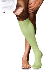 Falke No. 10 Pure Fil d'Écosse Socken lemon (Herren)