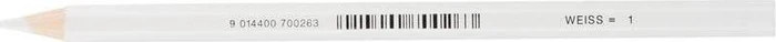 Jolly Supersticks Classics Buntstift weiß, Kartonetui, 12er-Pack (3000-0236)