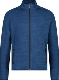 CMP Fleecestretch Jacke piombo melange/flame (Herren)