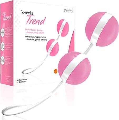 Joydivision Joyballs Trend Liebeskugeln rose/weiß