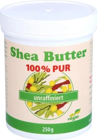 Pharma-Peter Sheabutter unraffiniert 100% pur Hautpflege, 250g