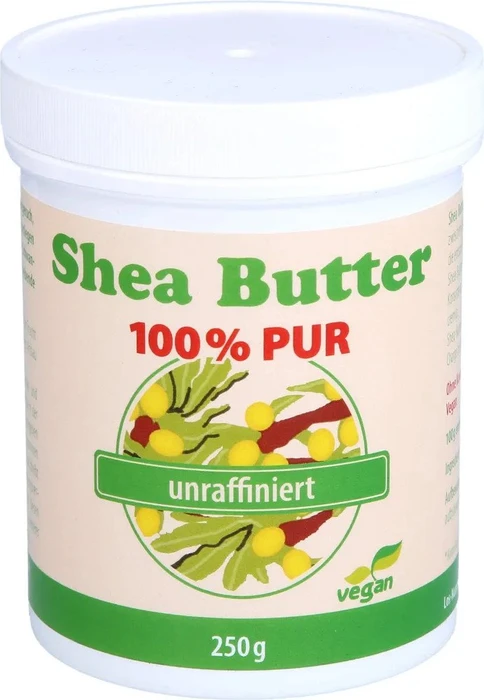 Pharma-Peter Sheabutter unraffiniert 100% pur Hautpflege, 250g