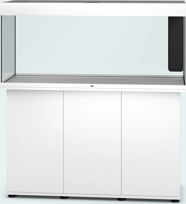 Juwel Rio 240 LED Aquarium-Set mit Unterschrank, weiß/weiß, 240l