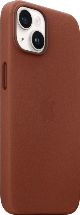 Apple Leder Case mit MagSafe für iPhone 14 Umbra
