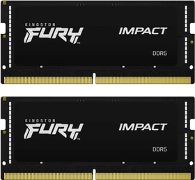 Kingston FURY Impact SO-DIMM 32GB Kit, DDR5-5600, CL40-40-40, 1RX8