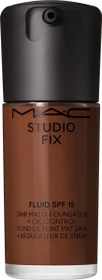 MAC Studio Fix Fluid 24HR Matte Foundation + Oil Control NW55 LSF15, 30ml