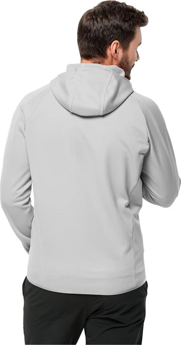 Jack Wolfskin Alpgrat Hooded FZ Jacke cool grey (Herren)