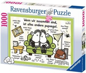 Ravensburger Puzzle Wenn wir zusammen sind, ist alles andere pupsegal