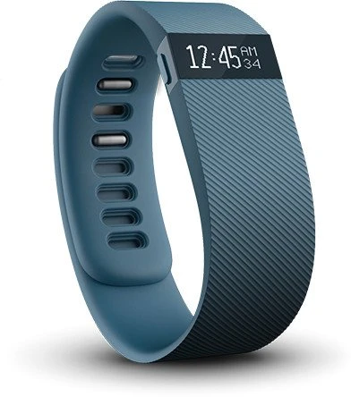 Fitbit Charge Large Aktivitäts-Tracker schiefergrau
