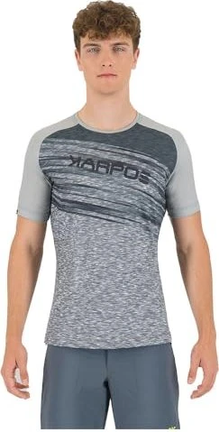 Karpos Croda Rossa Evo Funktionsshirt kurzarm bright white/quarry (Herren)