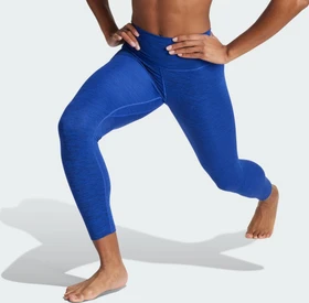 adidas All Me Hose 7/8 semi lucid blue (Damen)