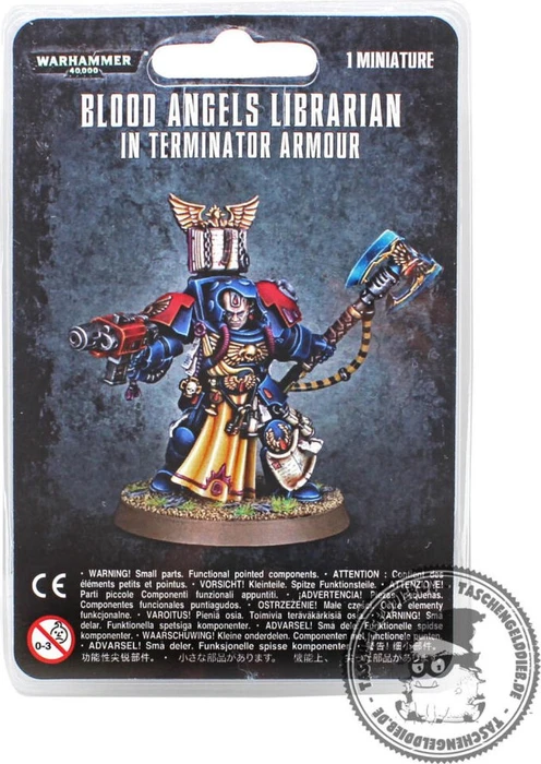 Games Workshop Warhammer 40.000 - Blood Angels - Librarian in Terminatorrüstung