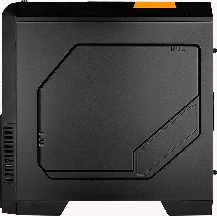 Cooltek GT-04 orange, Acrylfenster