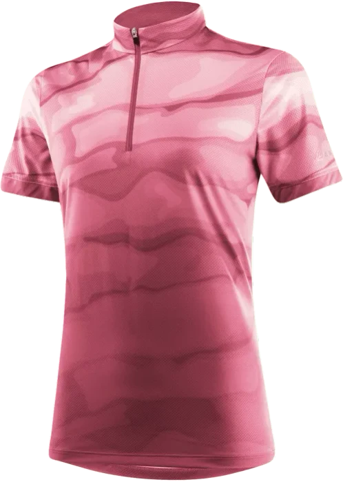 Löffler Barkly Half-Zip Trikot kurzarm malaga (Damen)