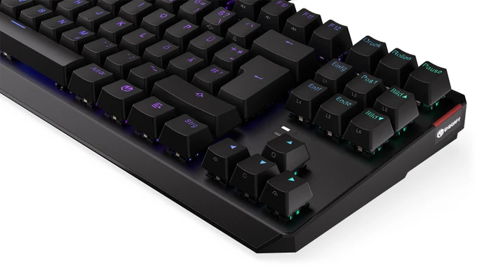 Endorfy Thock TKL, PBT, LEDs RGB, Kailh RED, USB, DE