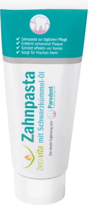 Beovita Zahncreme mit Schwarzkümmelöl, 75ml