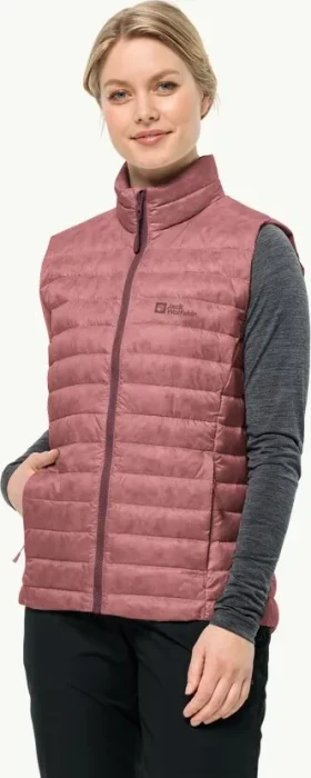 Jack Wolfskin Pilvi Down Funktionsweste mineral red (Damen)