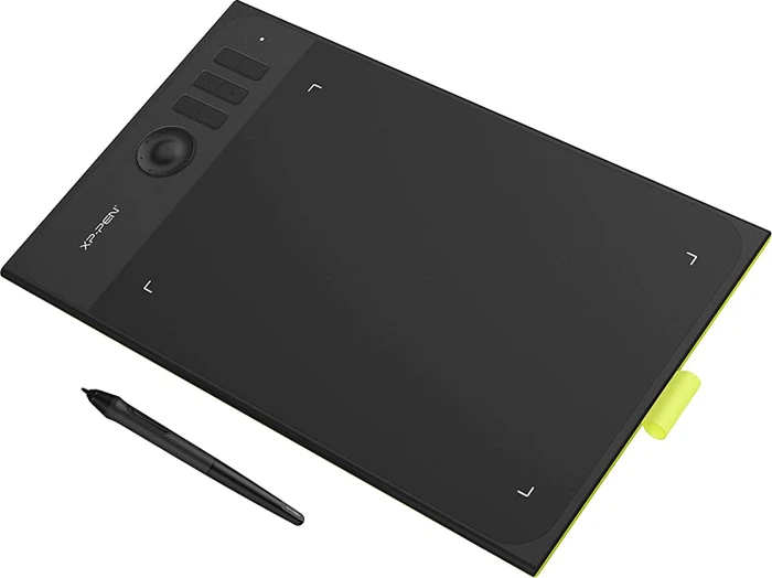 XP-Pen Star 06C Wired, schwarz/gelb