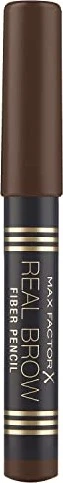 Max Factor Real Brow Fiber Pencil Augenbrauenstift 004 deep brown, 1.8g