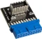 Akasa USB 3.0 19-Pin auf USB 3.1 20-Pin Key-A Pfostenstecker intern Vorschaubild